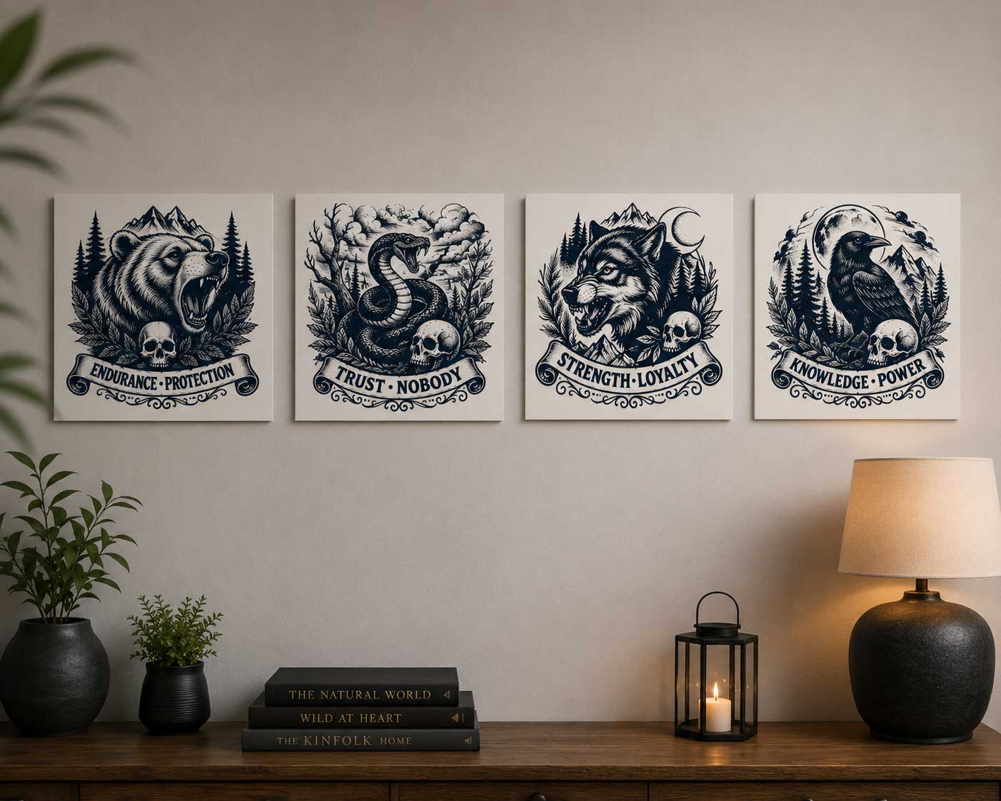 All Four 3D Printed Designs