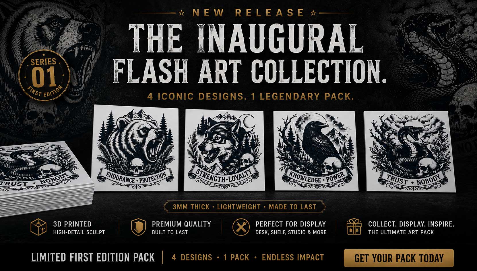 Tattoo Worthy - The Inaugural Flash Art Collection